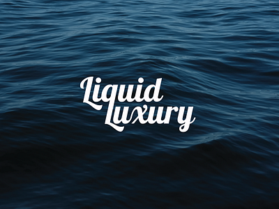 Liquid Luxury Logo branding design flat illustration illustrator logo minimal photoshop vector