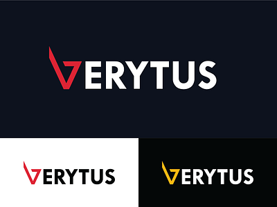 VERYTUS Logo branding design flat illustration illustrator logo minimal photoshop vector