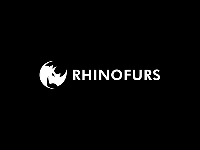 Rhinofurs branding design flat illustration illustrator logo minimal photoshop ui vector