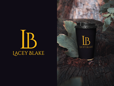 Lacey Blake Logo branding design flat illustration illustrator logo minimal photoshop ui vector