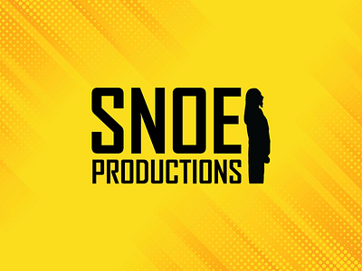 Snoe Productions Logo branding design flat illustration illustrator logo minimal photoshop ui vector