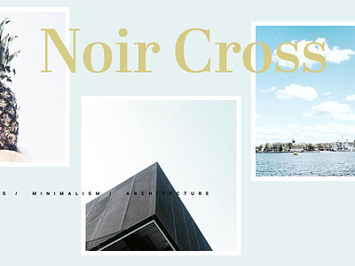 Noir Cross