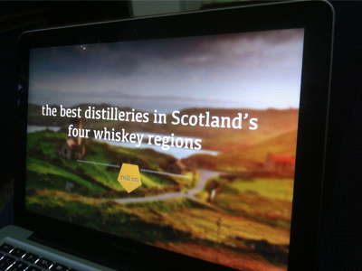 Scotland S Distilleries epic html5 ui design user interface visual design web design