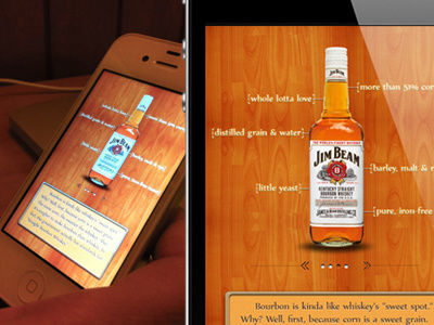 On The Rocks art direction ios design ios mockup iphone app on the rocks whiskey iphone app