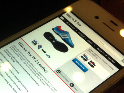 Adidas Responsive adidas responsive iphone website responsive design responsive website ui design ux web design