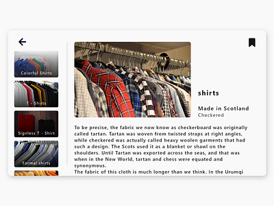 DailyUI Challenge 045 - Info Card 045 app card challenge cloth dailyui design graphic design info info card shirt ui ux xd
