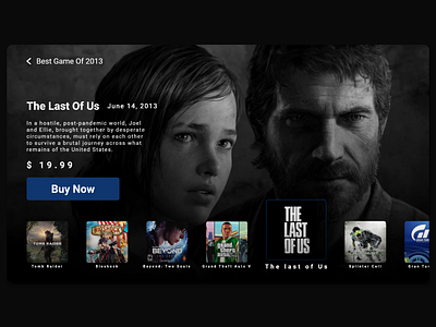 DailyUI Challenge 063: Best of 2013 063 2013 2015 app best best of 2013 best of 2015 challenge dailyui design game graphic design gta v ps3 ps4 ps5 the last of us ubisoft ui ux