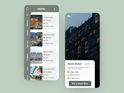 DailyUI Challenge 067: Hotel Booking