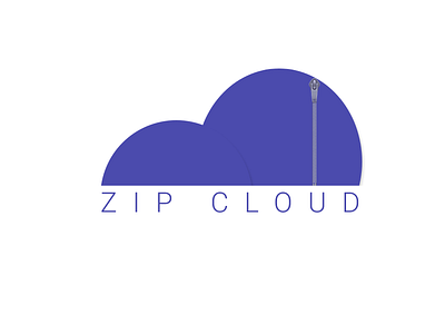 14/50 Daily Logo Challenge: Cloud Computing - Zip Cloud 1450 app challenge cloud cloud computing computer computing dailylogo dailylogochallenge dailyui design graphic design logo ui ux zip