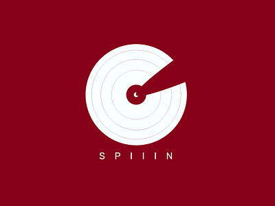 36/50 Record Label: Spiiin 3650 app challenge dailylogo dailylogochallenge dailyui design graphic design label logo music record record label spiiin spin ui ux