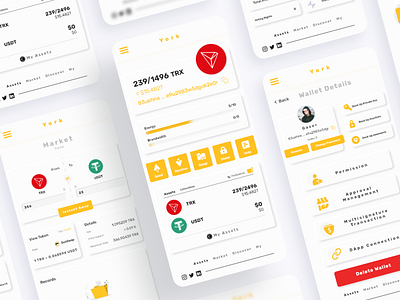 CryptoCurrency Wallet - York