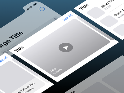 Mosaic iOS Wireframes is Ready! 💥 design details interaction design interface kit mobile design mobile ui ui ux ux kit wireframes