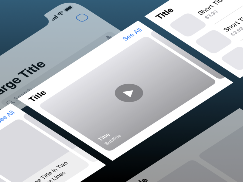 Mosaic iOS Wireframes is Ready! 💥 design details interaction design interface kit mobile design mobile ui ui ux ux kit wireframes