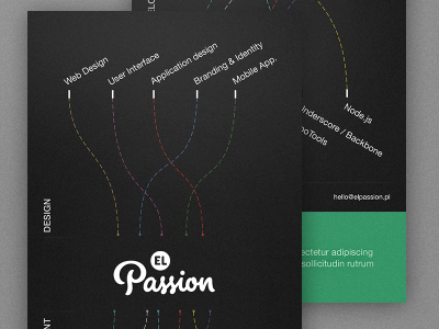 Roll Up - El Passion black el passion elpassion green illustration logo poster rollup typography