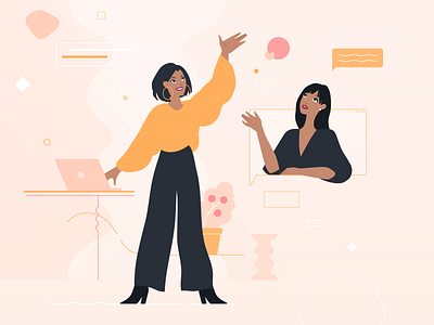 Girls Building Empires Hiring animation illustration bright business businesswoman character character design colorful design digital empower explainer illustration flat hiring illustration independent soft colors soft illustration woman woman illustration woman portrait