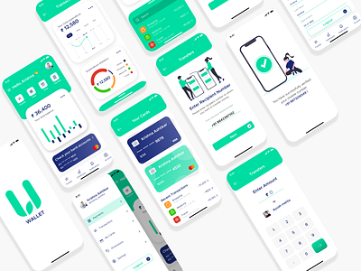 Wallet - Finance App app design finance finance app money app ui uiux design ux