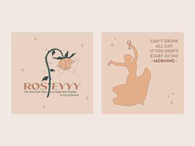 Ros-eyyy branding build out branding design graphic design illustration logo typography