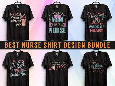 Best Nurse T-Shirt Design Bundle