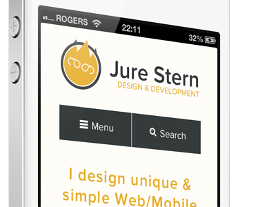 Mobile version of the site iphone mobile responsive design retina rwd web site website