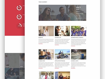 Engineering Department design layout menu modern photoshop red responsive ui design web web design webdesign website