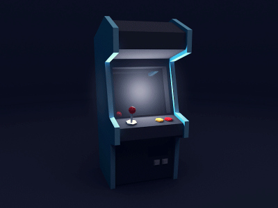 Arcade Game after animation arcade cinema4d effects game low motiondesign poly