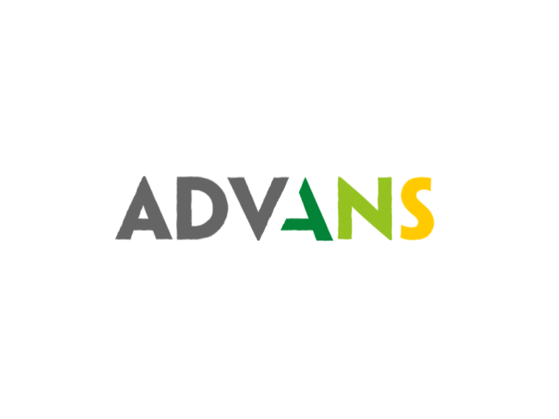 Advans logo animation animation logo motion design motion graphics pattern shapes texture typography