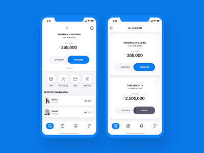 Banking App Concept banking concept app mobile app ui ux design