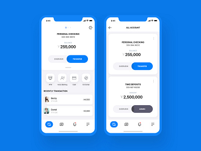 Banking App Concept