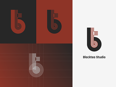 Blacktea Studio branding bengaluru blacktea branding design studio logo logomark studio
