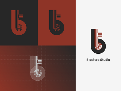 Blacktea Studio branding