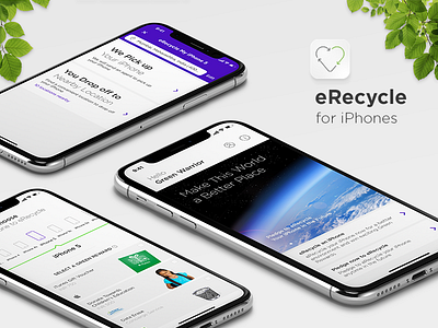 eRecycle for iPhones erecycle green warrior iphone x iphones recycle recycling rewards