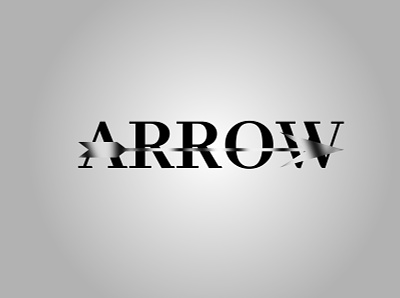 Arrow logo arrow blur blur effect effect logo logodesign