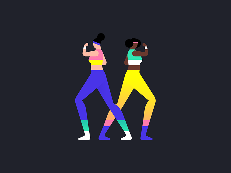 GRL PWR by Justina Leisyte on Dribbble