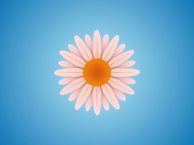 PETAL - DAY 004 2d 2d animation after effects animation flower flowers illustration loop motion design petal