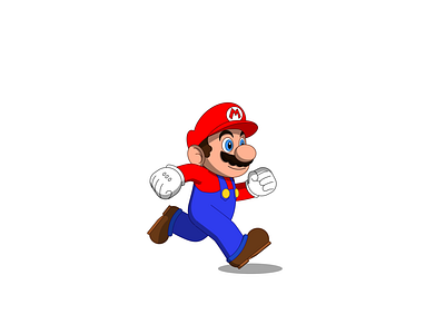 MARIO - DAY 031 2d 2d animation after effects animation illustration loop mario mario bros mario kart motion design motion graphics nintendo