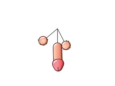 PENDULUM - DAY 033 2d 2d animation after effects animation cock dick illustration loop motion design motion graphics penis