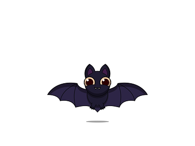 BAT - DAY 085 2d 2d animation after effects animation bat character design halloween illustration loop motion design motion graphics vampire