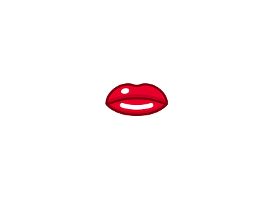 KISS - DAY 094 2d 2d animation after effects animation illustration kiss kissing lips loop motion design motion graphics romance