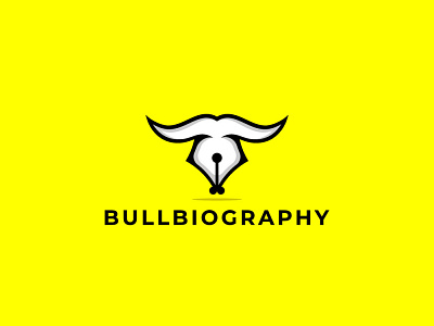 BullBiography Logo Design