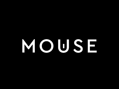 Mouse Wordmark Logo branding design fiverr graphic design illustration line art logo logo minimal logo modern logo mouse wordmark logo ui wordmark lofo