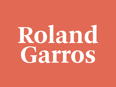 Roland Garros clay federer france french garros nadal roland tennis typography