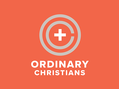Ordinary Christians Podcast Logo branding logo logo design podcast
