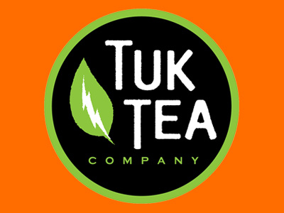 Tuk Tea Company Logo branding buffalo food truck identity leaf logo new york ny ruocco tea tuk tea company tuk tuk