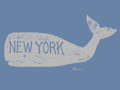 Antique Whale - New York