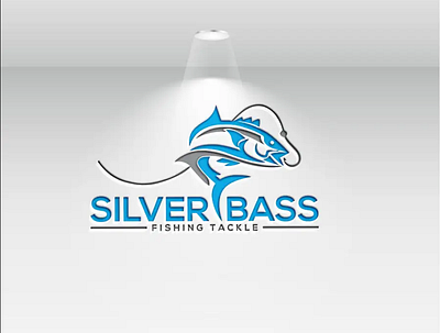 Silver Bass Fishing Tackle branding business card business logo design illustration logo logo design concept minimalist logo modern logo ui
