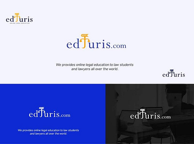 Edjuris.com logo design concept