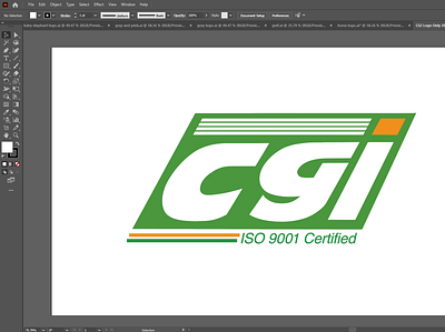 CGI business logo logo logo design concept minimalist logo modern logo