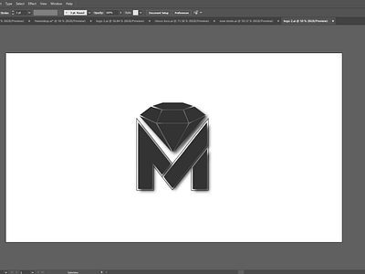 M Diamond Logo