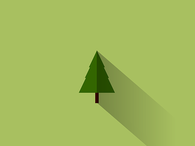 Pine Tree illustrated (Inspiration) design designer illustraion inspiration logo minimal vector