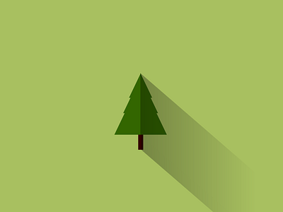 Pine Tree illustrated (Inspiration)